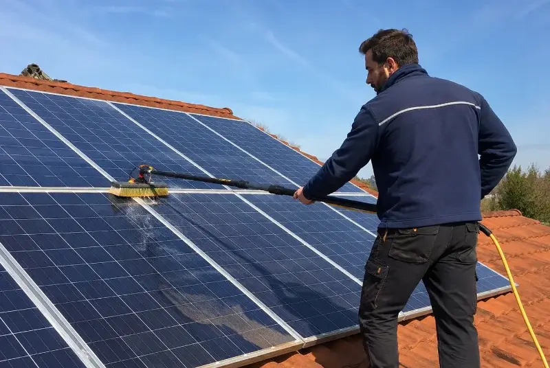 Nettoyage et entretien de panneaux solaires à Lacabarède